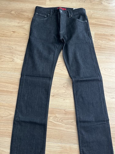 Jean noir coupe droite - , taille