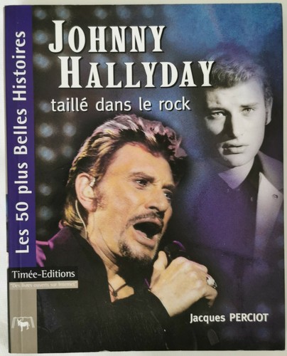 Johnny hallyday livre taillé - johnny,