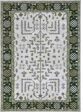 Tapis en laine touffeté à la