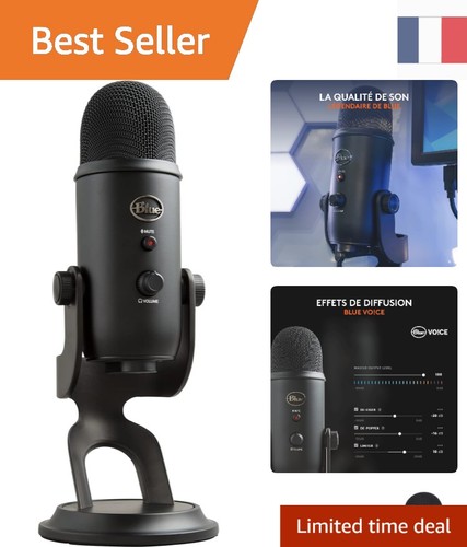 Blue yeti microphone usb avec - blue,