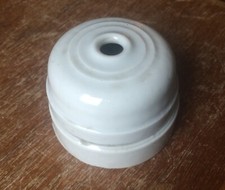 plafonnier porcelaine blanche