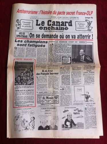 Canard enchainé - le,