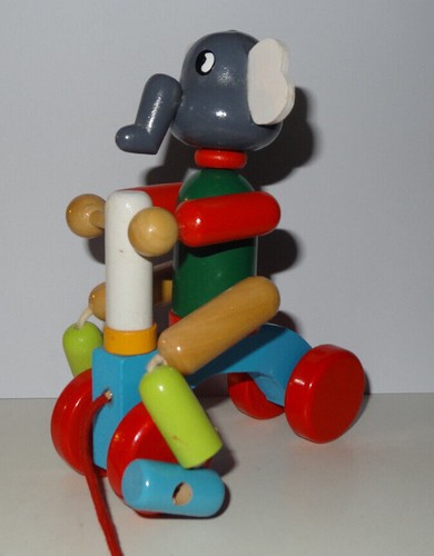 Eléphant vélo tirer - vélo, à