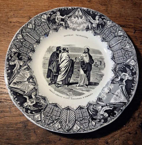 Assiette dessert parlante - assiette, a