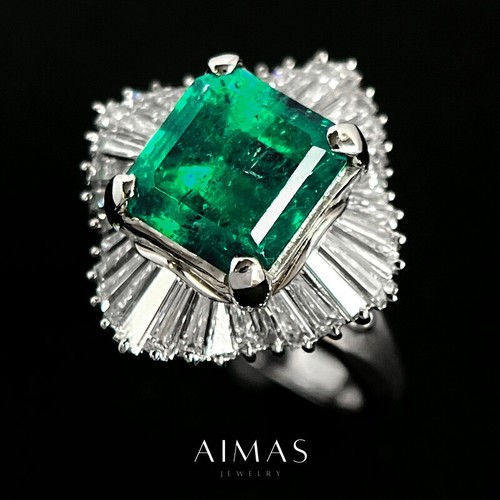 Bague émeraude colombienne - bague,