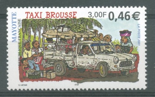 Mayotte timbre neuf - mayotte,