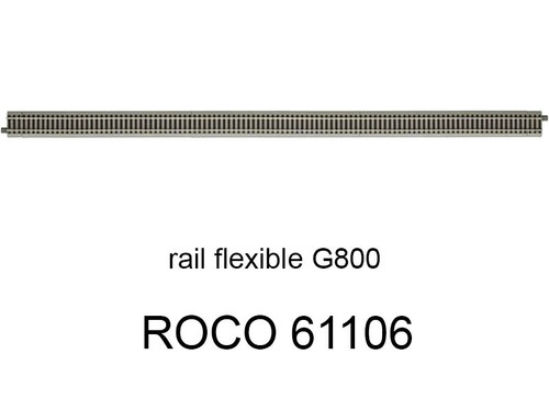 Roco rail flexible - g800, mm