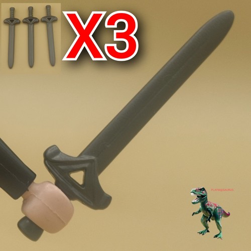 Playmobil épée grise - x3, de