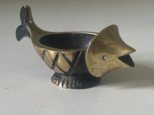 Sculpture poisson cendrier - sculpture,