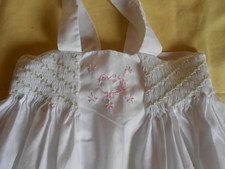 Barboteuse BB linge ancien