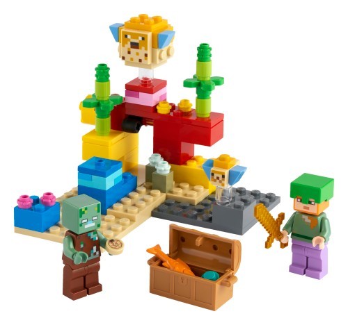 Set lego minecraft récif - set, le