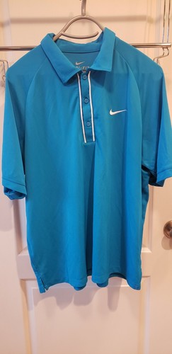 Nike polo shirt blue white - polo,