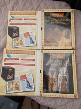 2 livres PASSION DE L'EGYPTE PYRAMIDE et SPHINX ET MOMIES ET LEURS SECRETS