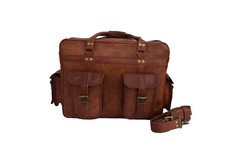 18 pouces mallette en cuir sac