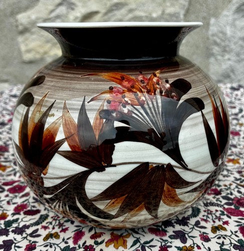 Petit vase bulbeux vintage - petit,