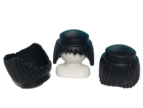 Playmobil perruques brunes - playmobil, x3