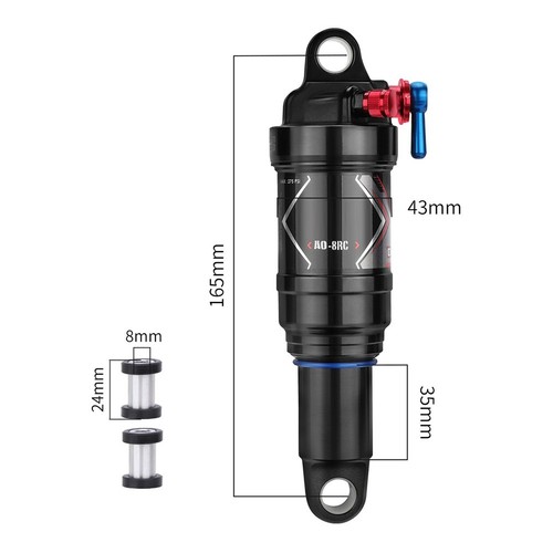 Ao8rc amortisseur pour vtt - amortisseur,