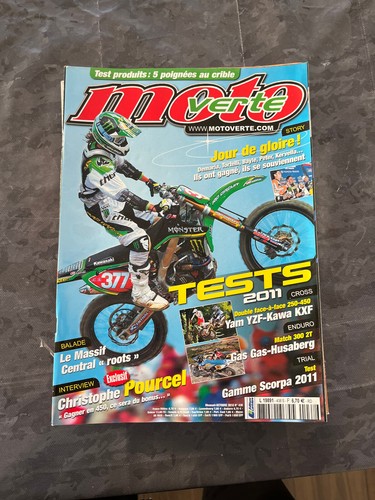 Moto verte 438 revue - verte,