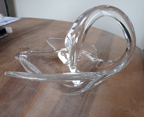 Vide poche cygne cristal - , de