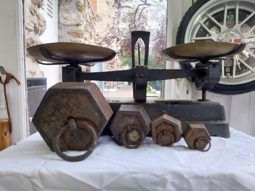 Balance ancienne mesure - balance,