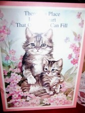 NEW "Cat Lovers" Picture 6x8