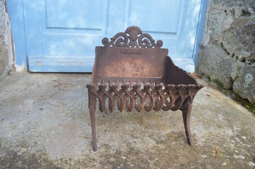 Petit porte bûches cheminée - porte,