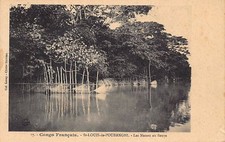 Congo Brazzaville - SAINT-LOUIS DE L'OUBANGUI Liranga - Fishing traps in the riv