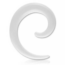 Élargisseur spirale acrylique