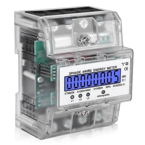 Compteur électrique triphasé - compteur,