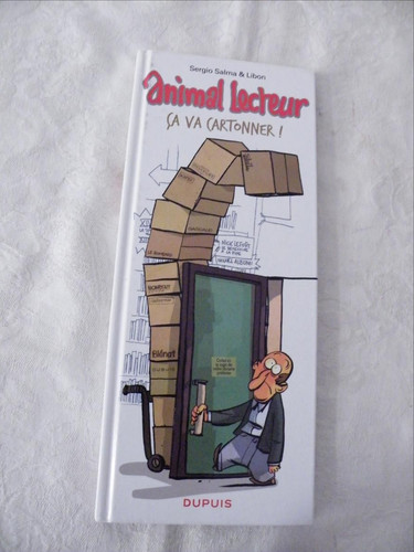 Bande dessinee animal lecteur - bande,