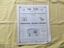 Ets Desmarthon Meunier et Rougier à Toulouse - matériel de boulangerie