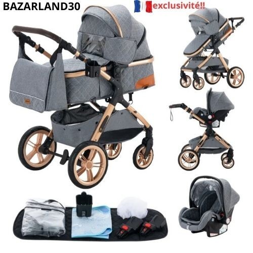 Poussette 1 bébé - 1,