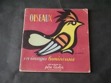 ALBUM DU PÈRE CASTOR EN IMAGES LUMINEUSES OISEAUX  EO 1950