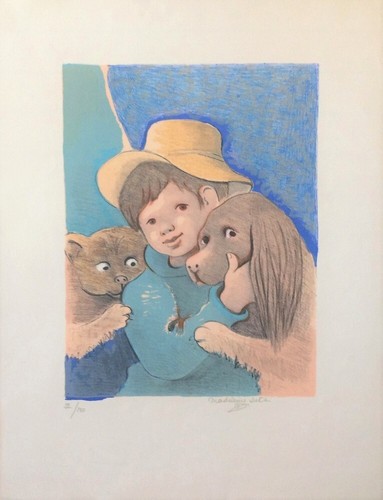 Madeleine luka litho jeune - litho,