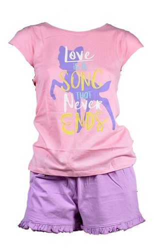 Pyjama femme bambi coton - en,