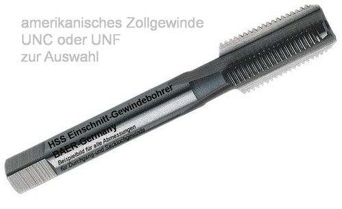 Taraud unc unf - 3/4, "
