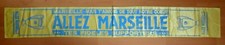 RARE ECHARPE football OLYMPIQUE de MARSEILLE JAUNE ULTRAS TIRAGE LIMITE