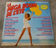LA MEGA BOUM DE L'ETE 1982 ( Michael Jackson / Marvin Gaye ) Vinyle LP/ 33T 