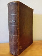 La Sainte Bible - (Ancien et Nouveau Testament) - de J.-F. OSTERVALD - 1862