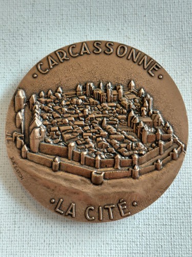 Médaille carcassonne cité - médaille,