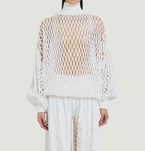Alaia women white macrame - alaia,