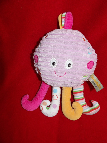 Doudou peluche pieuvre - doudou,