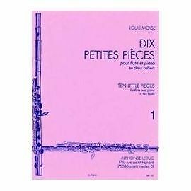 Dix petites pieces - pieces, flûte