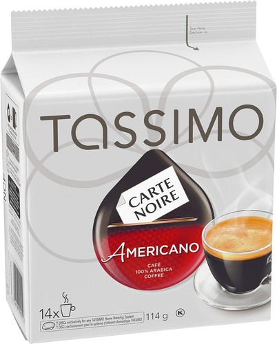 Pack tassimo carte - 4x, noire