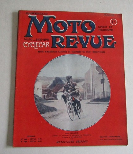 Moto revue 126 - revue, 1923