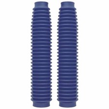 Soufflet de fourche moto polisport bleu diam int 41 et 58 mm - longueur 350 mm (