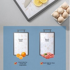 Planche à découper double face matériel adapté aux enfants dessin animé