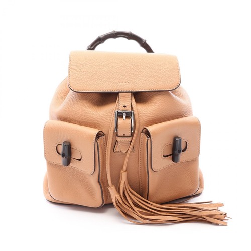 Sac dos gucci bambou pompon - bambou,