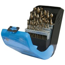 FORETS HSS M35 COBALT 5% de 1 à 13 mm COFFRET DE 25 FORETS