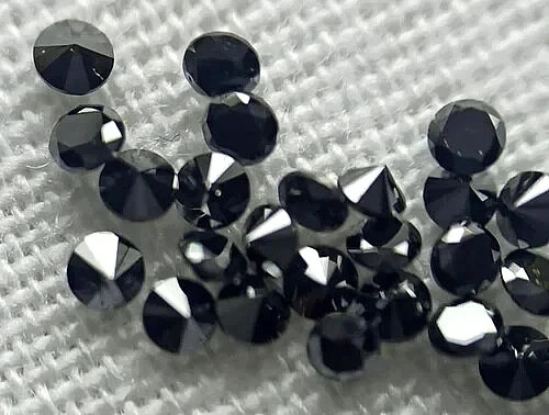 Ample noir moissanite diamant - moissanite,